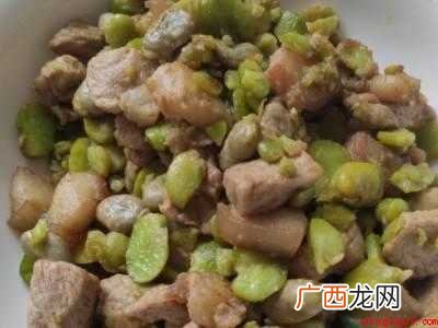 蚕豆炒肉怎么做好吃