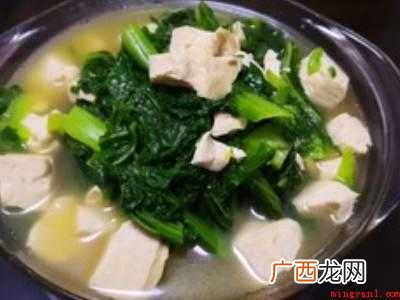 小白菜炖豆腐怎么做好吃