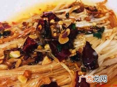 爆辣金针菇怎么做