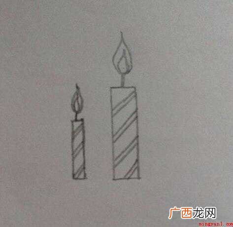 蜡烛的简单画法是什么