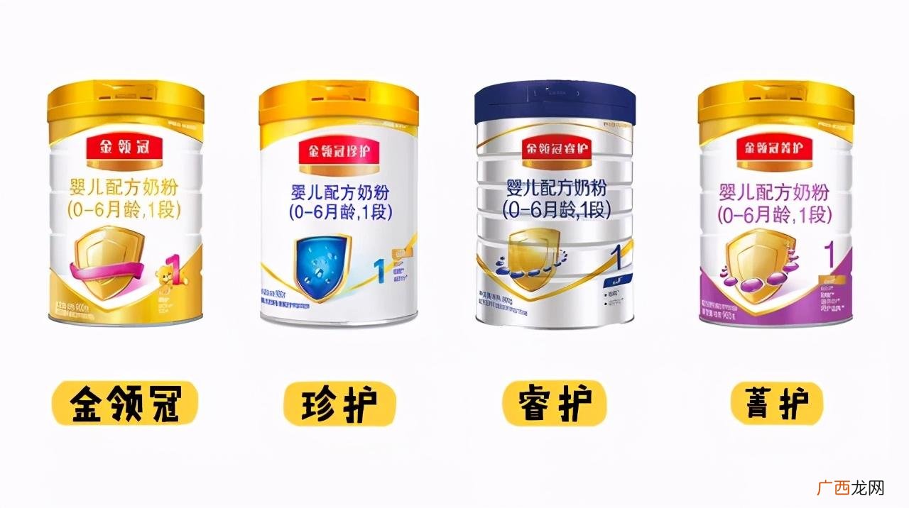 金领冠4款奶粉对比 伊利奶粉哪个系列最好