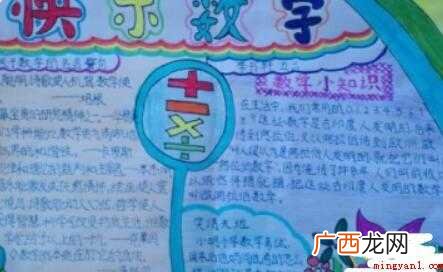 数学小报内容怎么写