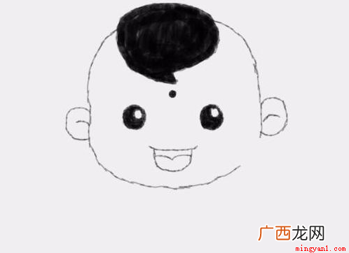 年画福娃简笔画,你学会了吗 福娃简笔画