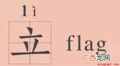 flag英文是旗帜的意思 flag是什么意思梗