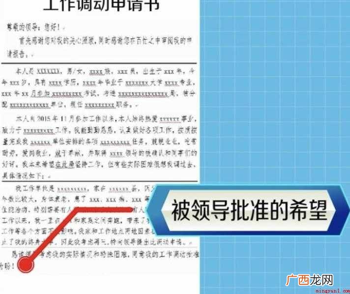 工作调动申请书怎么写
