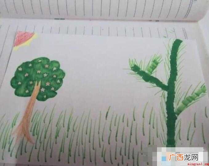 简笔画春天的画怎么画