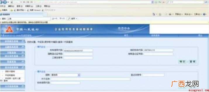 企业中征码怎么查
