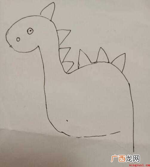 恐龙简笔画怎么画【图文】 恐龙简笔画怎么画