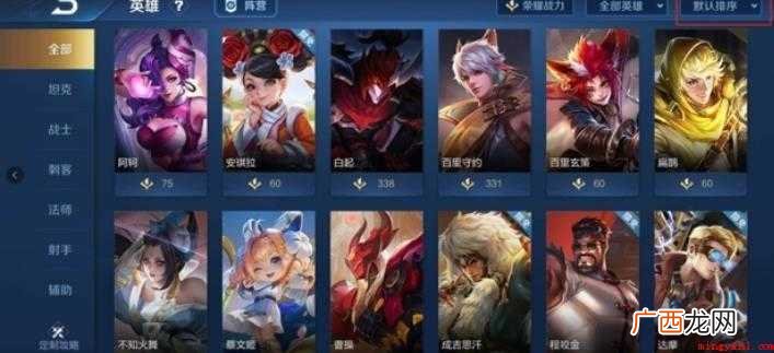 王者荣耀如何查看自己的荣耀战力排名