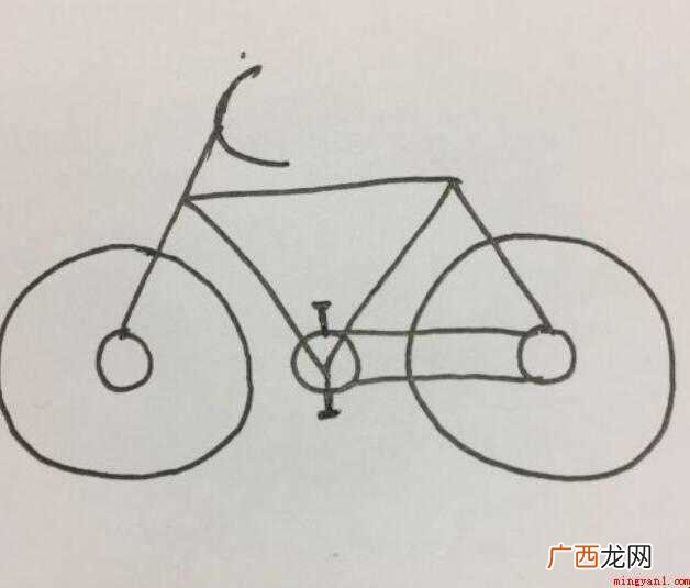 简笔画自行车怎么画