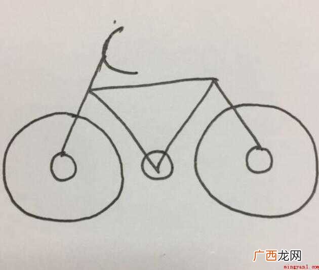 简笔画自行车怎么画