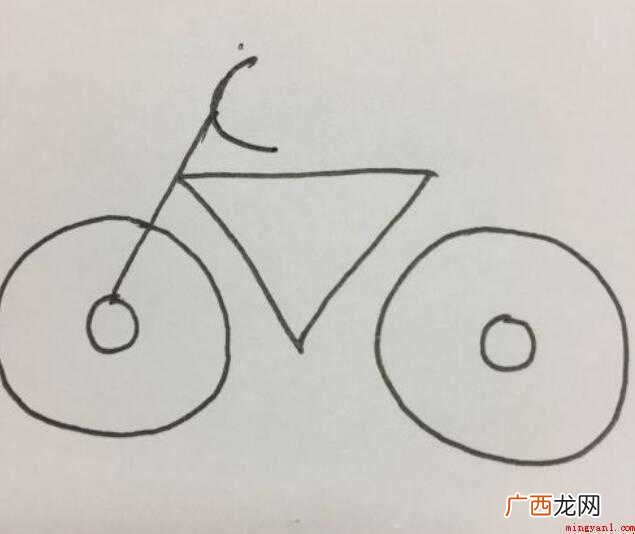 简笔画自行车怎么画