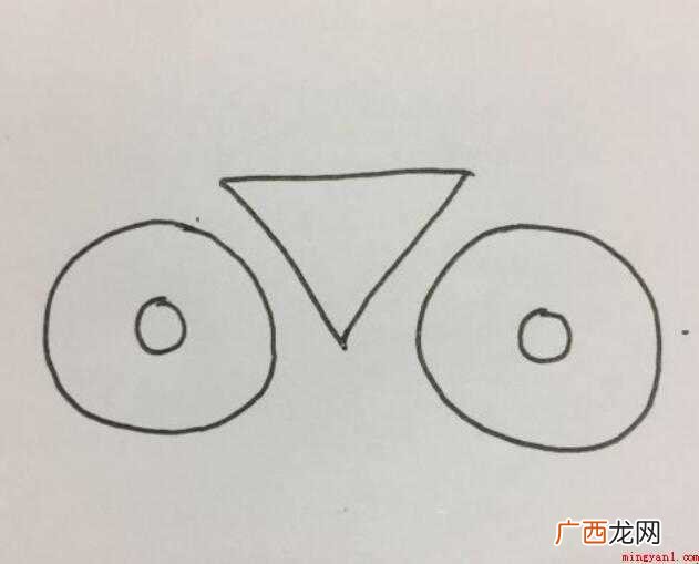 简笔画自行车怎么画
