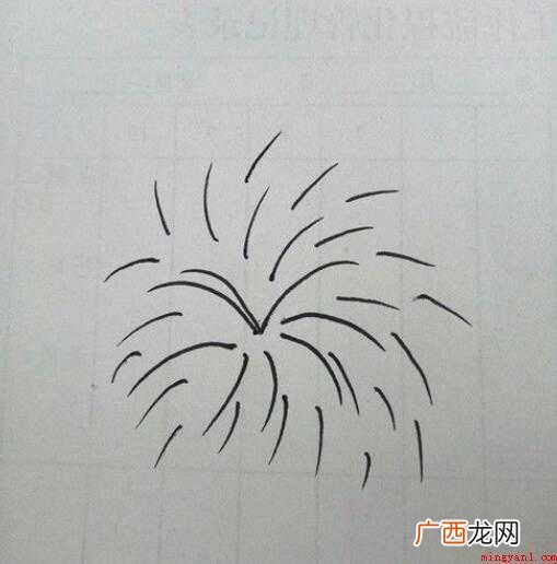 烟花简笔画怎么画【图文】 烟花简笔画怎么画