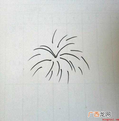 烟花简笔画怎么画【图文】 烟花简笔画怎么画