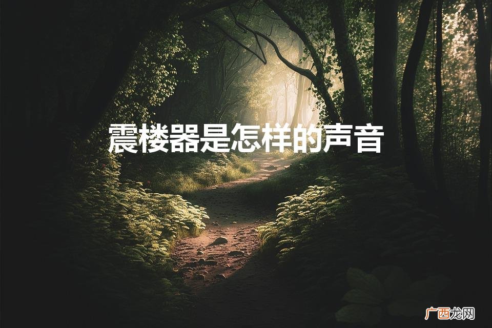 震楼器是嗡嗡的声音吗 震楼器是怎样的声音