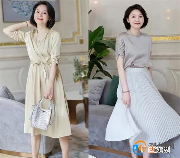 夏天再懒也别穿短裙，不得体！学学这位妈妈这样来穿，减龄还气质