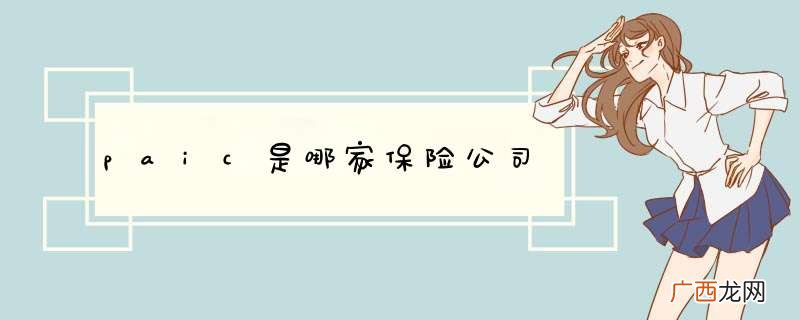 paic是哪家保险公司