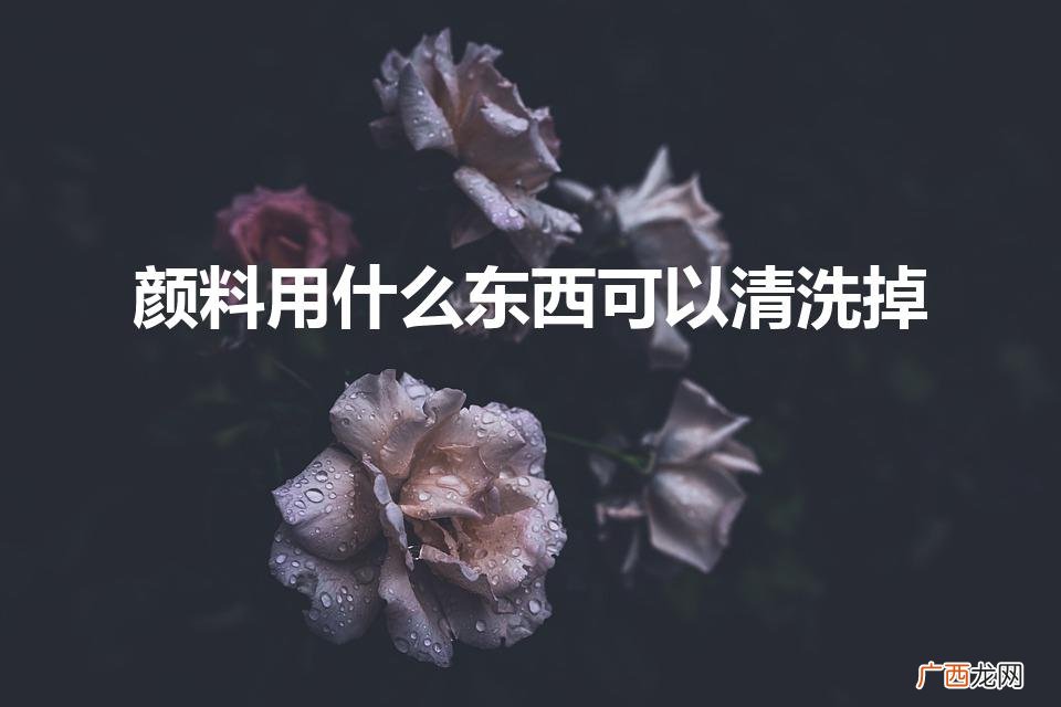 颜料怎么洗掉 颜料洗掉的方法 颜料用什么东西可以清洗掉