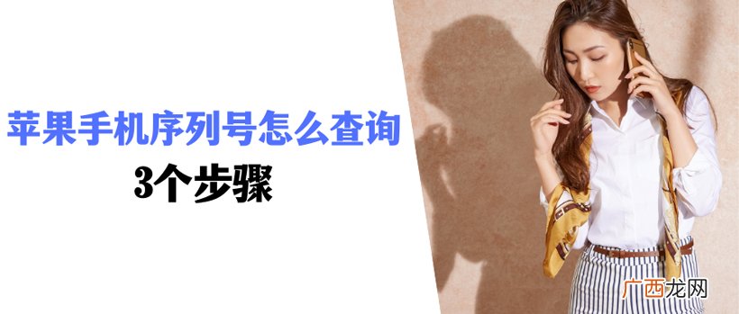 只需3个步骤，轻松查询真伪 apple序列号查询