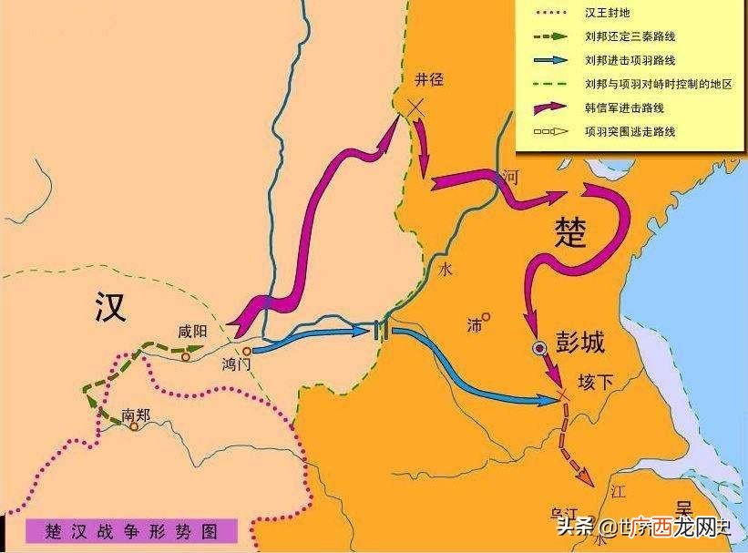 楚汉之争项羽败在什么地方  项羽死于哪一场战役