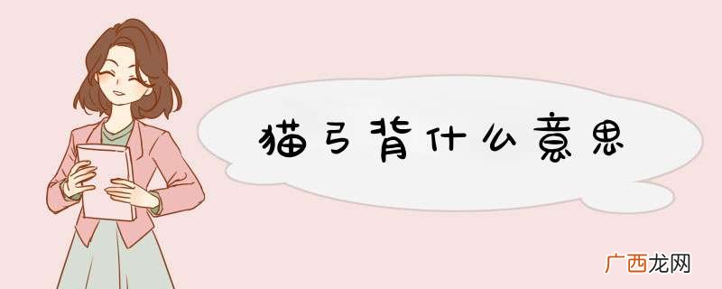 猫弓背什么意思