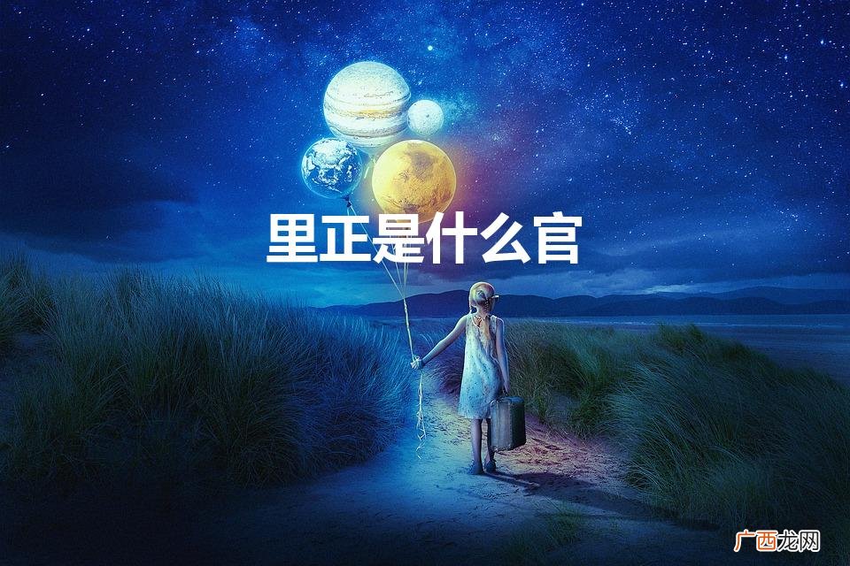 里正是什么官（官正是什么意思)