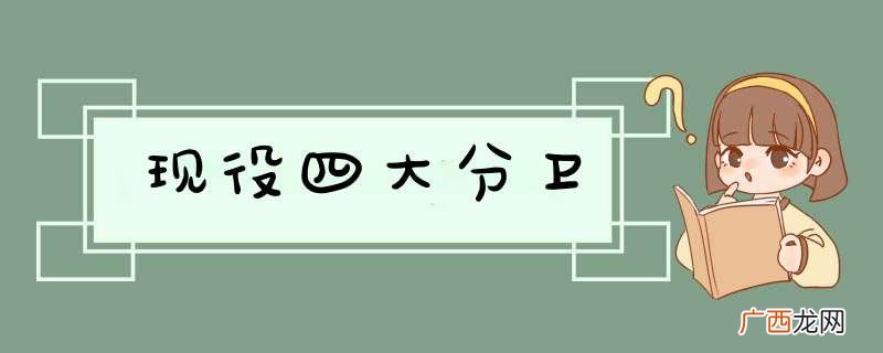现役四大分卫