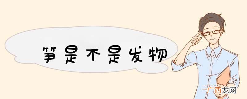 笋是不是发物