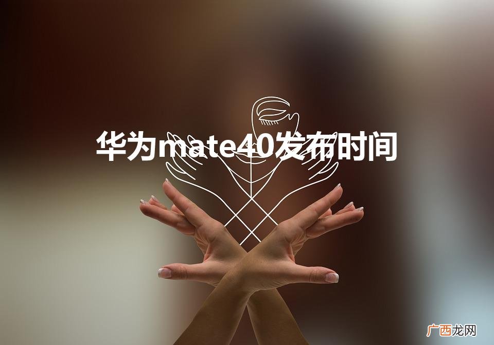 mate40上市时间 华为mate40发布时间