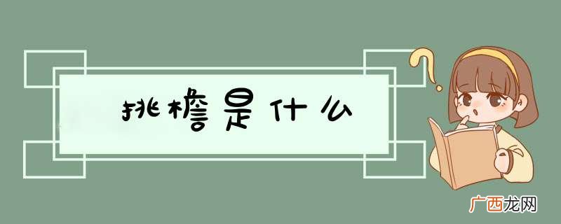 挑檐是什么