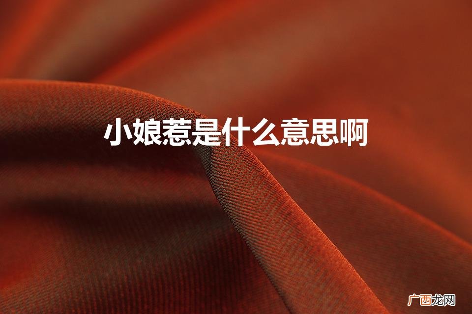 小娘惹的意思小娘惹的意思是什么 小娘惹是什么意思啊