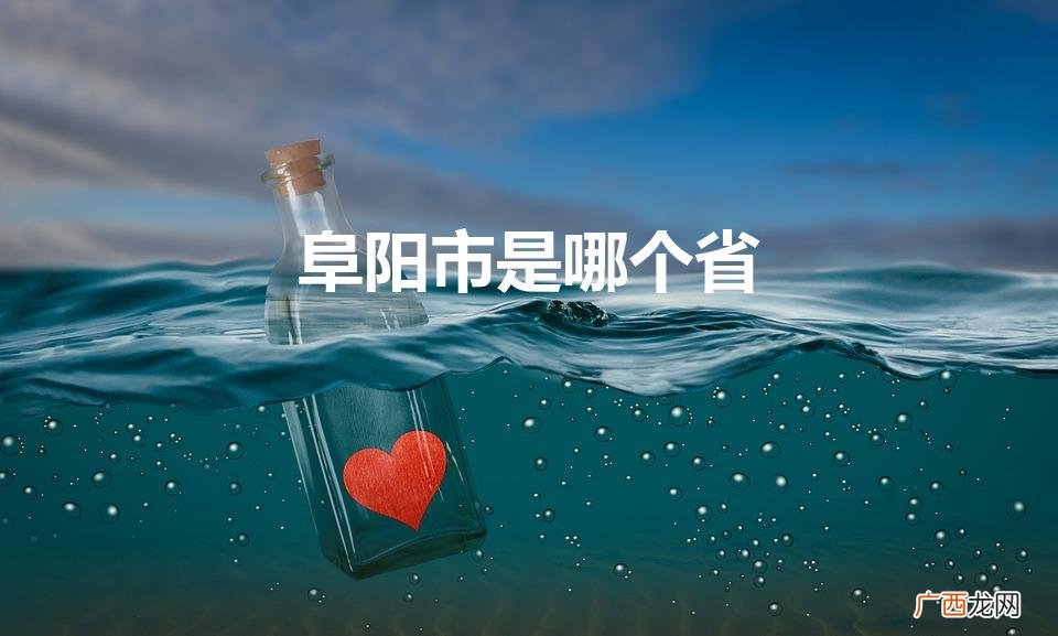阜阳市属于哪个省 阜阳市是哪个省