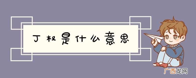 丁权是什么意思