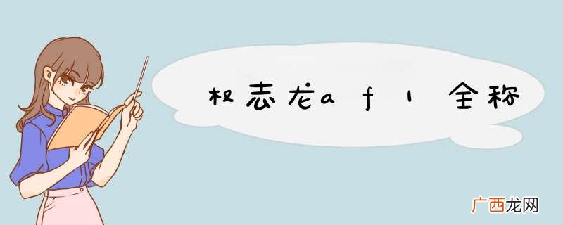权志龙af1全称