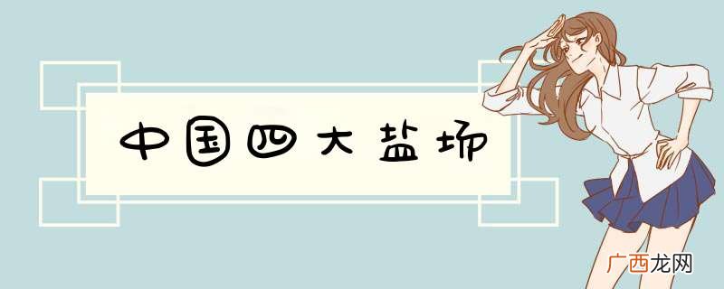 中国四大盐场