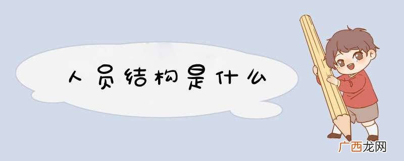 人员结构是什么