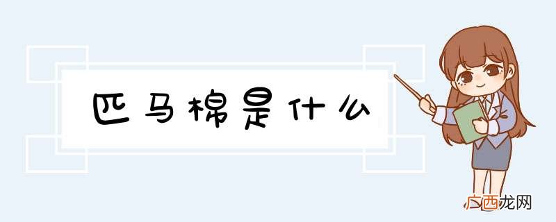 匹马棉是什么