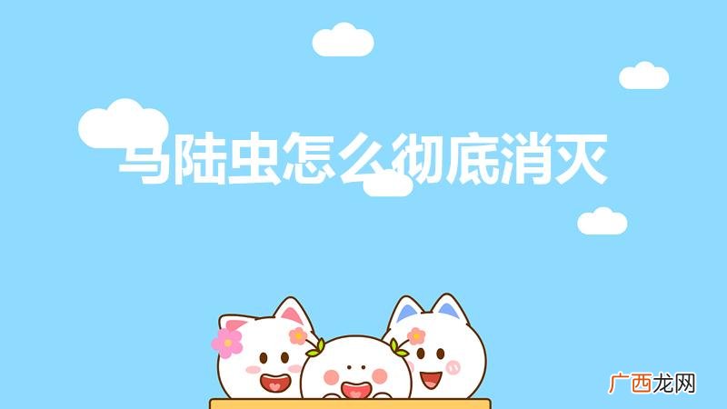 怎么彻底清除马陆 马陆虫怎么彻底消灭