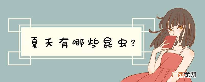 夏天有哪些昆虫?