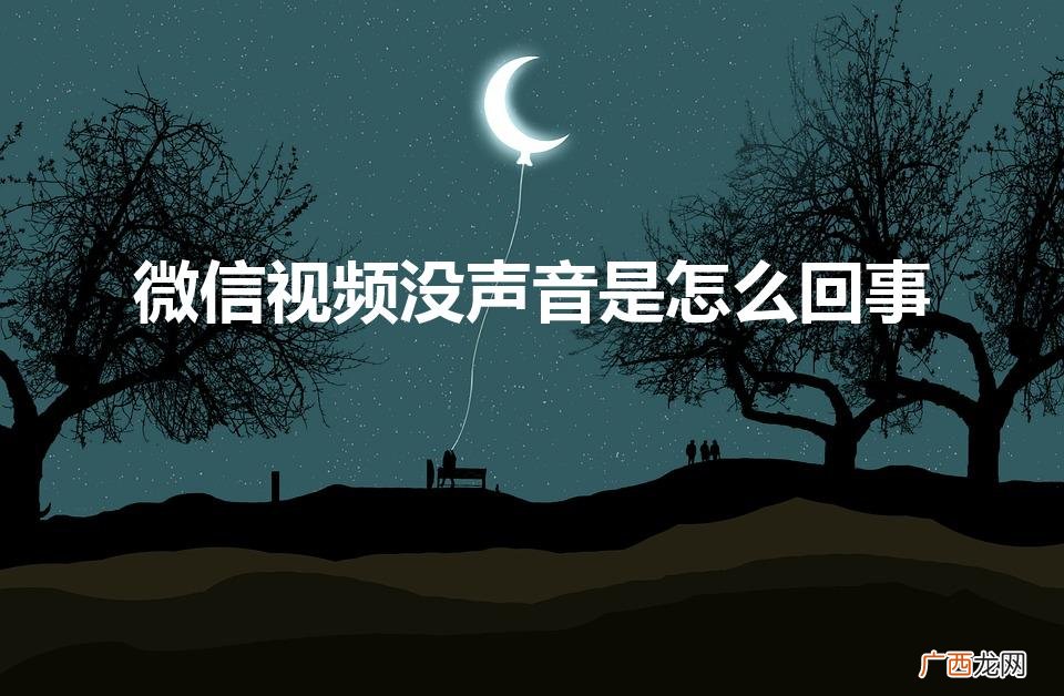 微信视频聊天没声音怎么回事 微信视频没声音是怎么回事