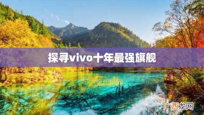 探寻vivo十年最强旗舰