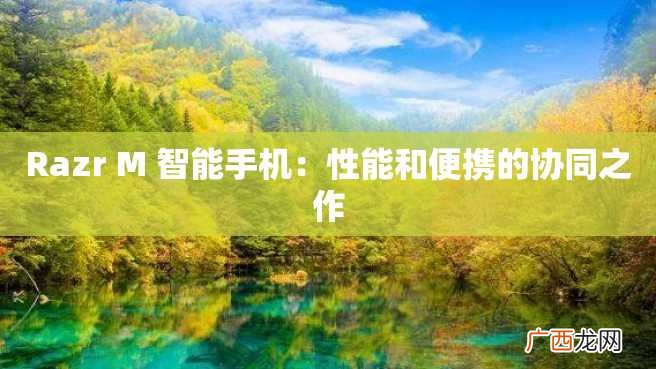 Razr M 智能手机：性能和便携的协同之作