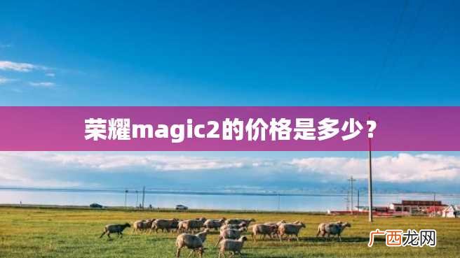 荣耀magic2的价格是多少？