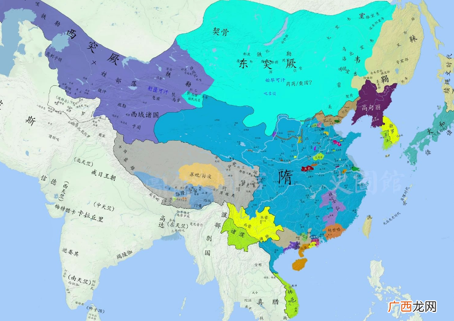 隋朝前面是什么朝代 隋朝16位皇帝列表