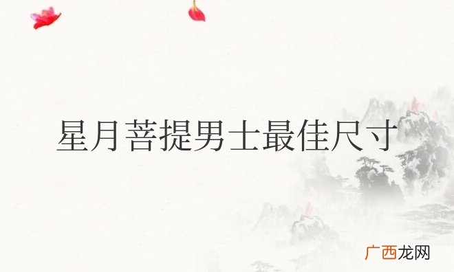星月菩提手串多大的尺寸最好 星月菩提男士最佳尺寸