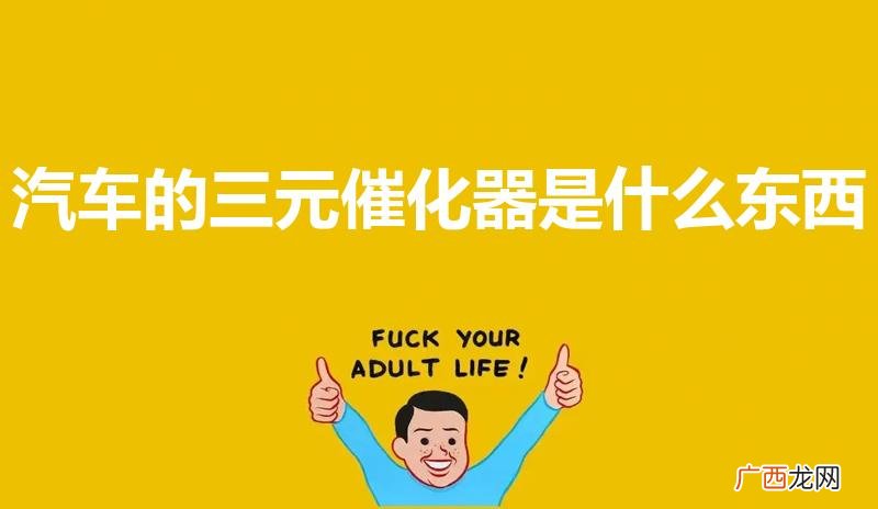 汽车三元催化器是什么 汽车的三元催化器是什么东西