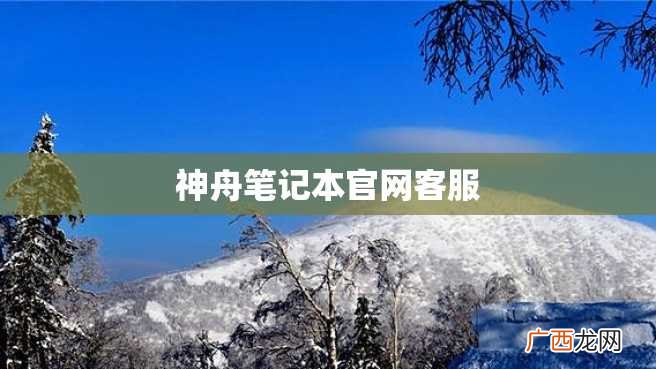 神舟笔记本官网客服