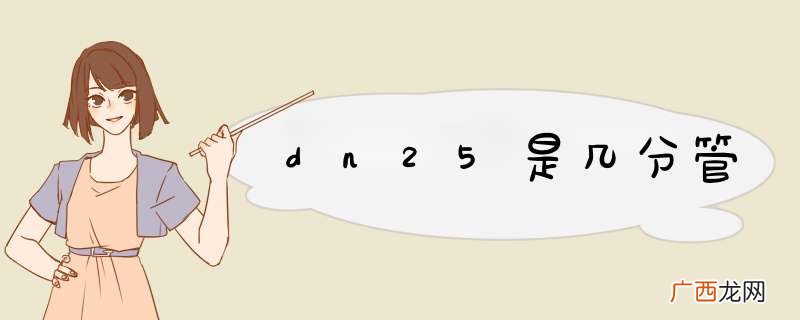 dn25是几分管