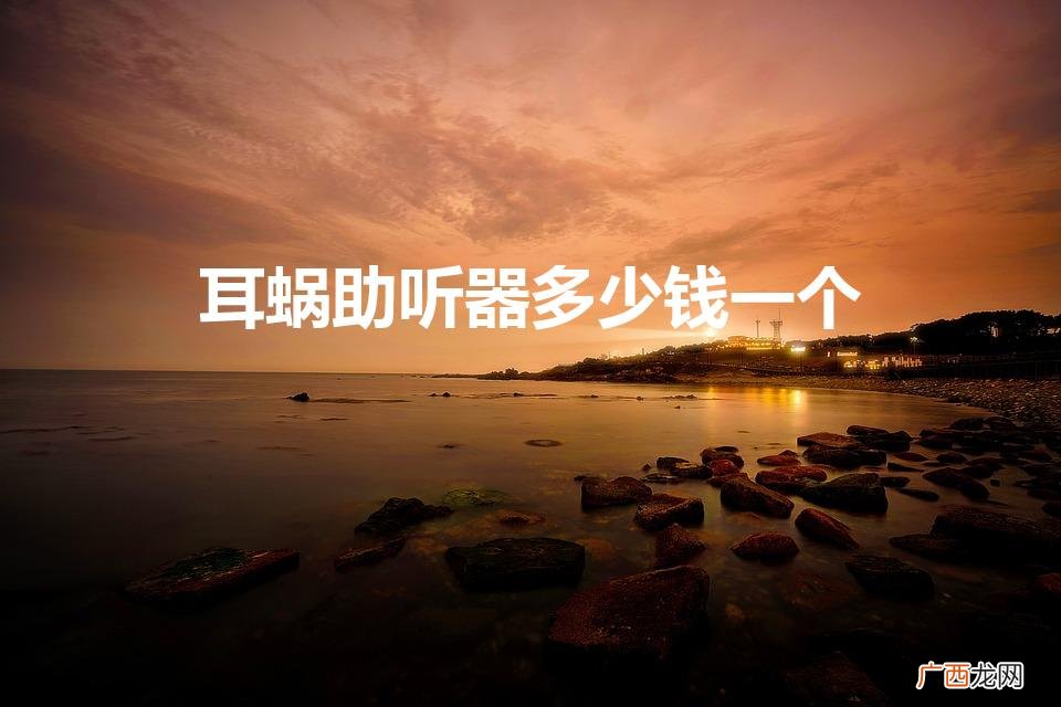 人工耳蜗带助听器大约是多少钱 耳蜗助听器多少钱一个